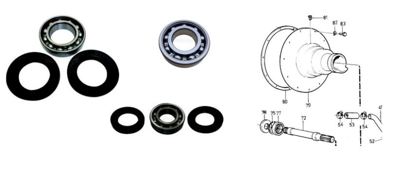 Schwungradgehäuse Reparatursets