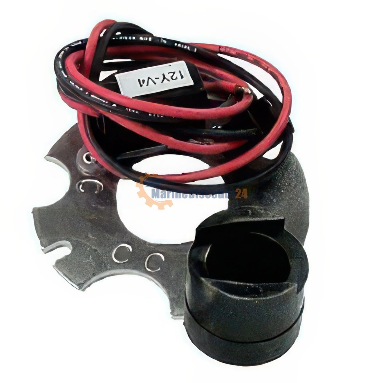 thumbnail image 2 of Scale Production 1/24 V8 Distributor With Red Ignition Wires – Model Car Detail Part #24208a 2 of 3