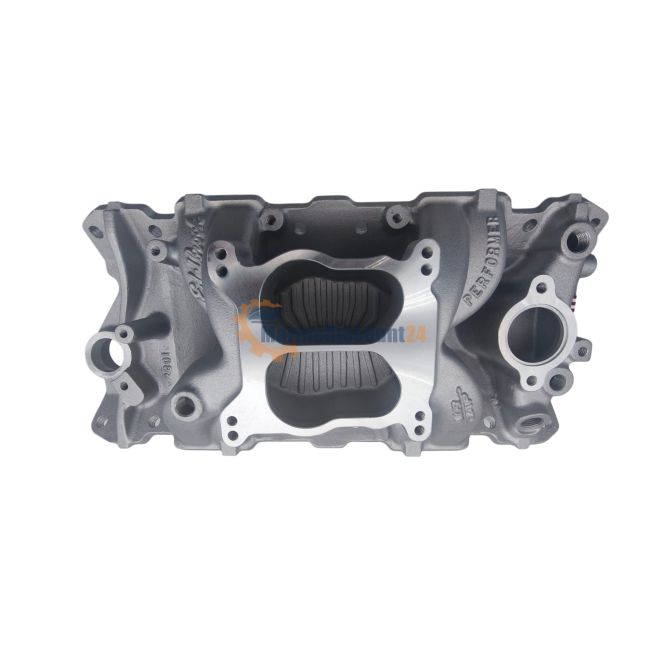 Edelbrock 2601 Performer Air-Gap inlaatspruitstuk - Hoge prestaties voor marinetoepassingen