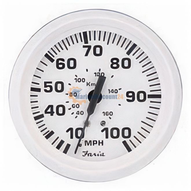 Faria-Dress Witte snelheidsmeter, 55 Kmh