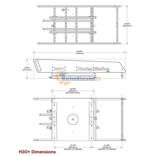 Davit H3O+ 328 kg Manual