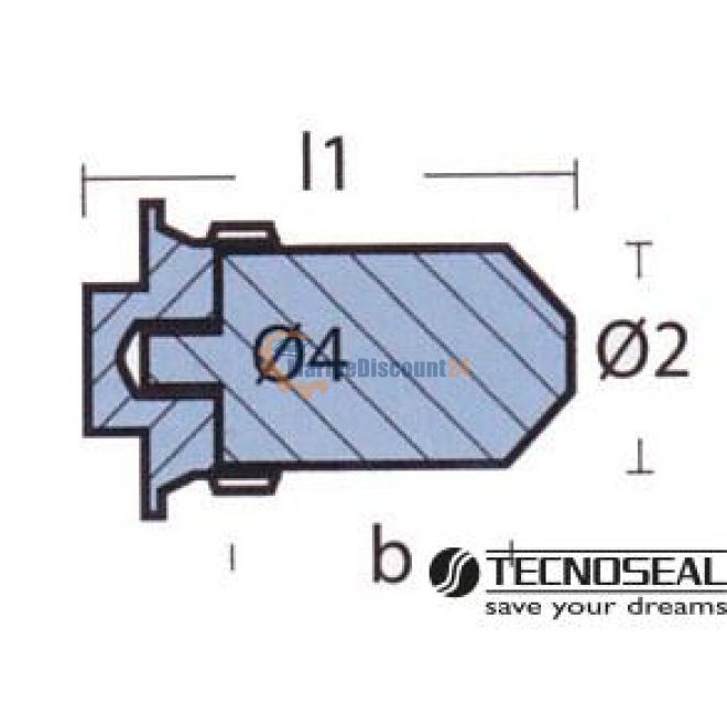 Stang voor radiator Volvo 00716