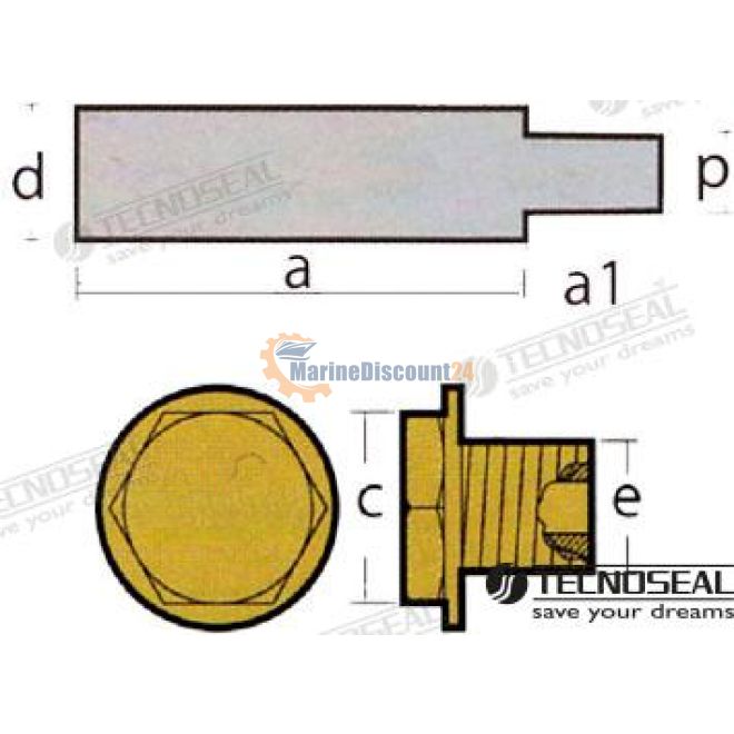 Anode Nanni Mercedes C/Tap 02100T