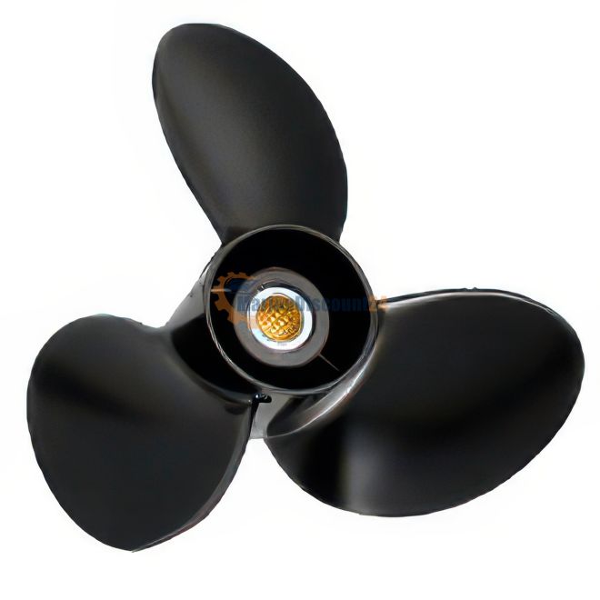 Hélice alu 14,8 x 17L pour Volvo Penta AQ200 - AQ280 moyeu court