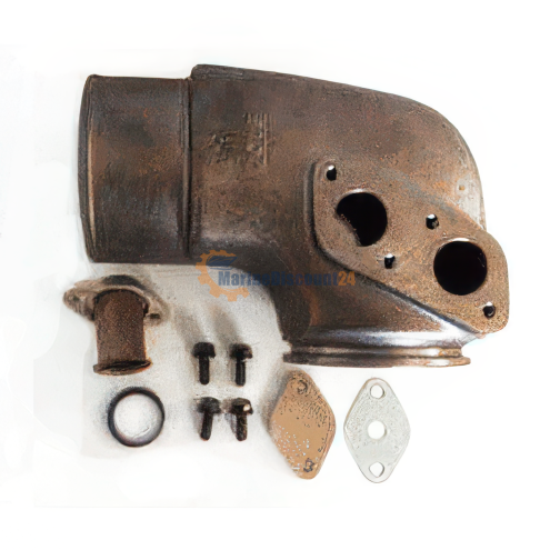 Uitlaatgasbocht voor Volvo Penta D31/ D41, MD858481