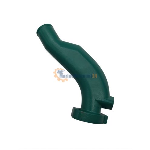 Coude d'échappement, coude de tuyau d'échappement pour Volvo Penta Diesel MD1 - MD17 MD833583