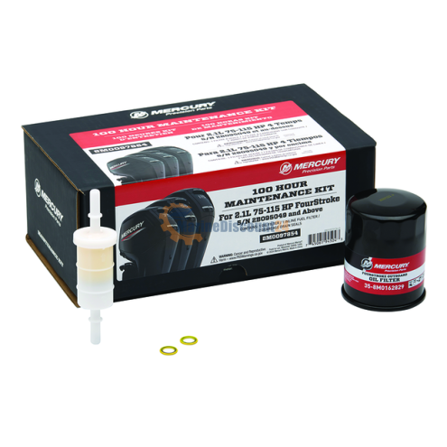 100-Hour Service Kit – 75 / 90 / 115 HP FourStroke (2.1 L) - 8M0097854