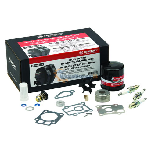300-Hour Service Kit – 25 / 30 HP EFI 3-Zyl. FourStroke - 8M0220189