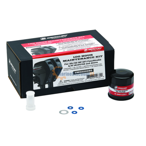 100-Hour Service Kit – 25 / 30 HP EFI 3-Zyl. FourStroke - 8M0222285
