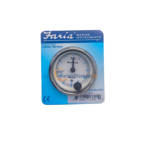 Reloj de cuarzo Faria SS Blanco, 13891