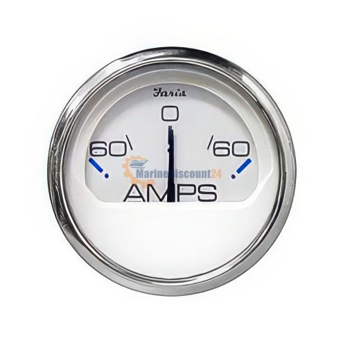 Faria Amperímetro SS Blanco, 13831