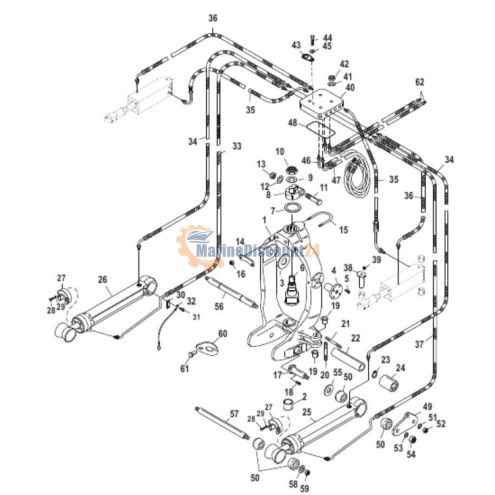 Transom MerCruiser Bravo Heavy Duty 6511002NZ