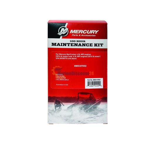 100-Stunden-Servicekit für Mercury 4.5L & 6.2L Motoren