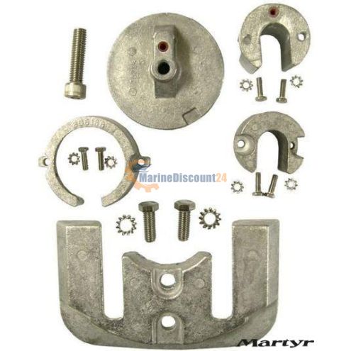 Kits d`anodes en aluminium Mercruiser 888758Q02