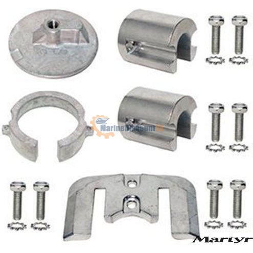 Kit d`anodes en magnésium Mercruiser 888758Q02