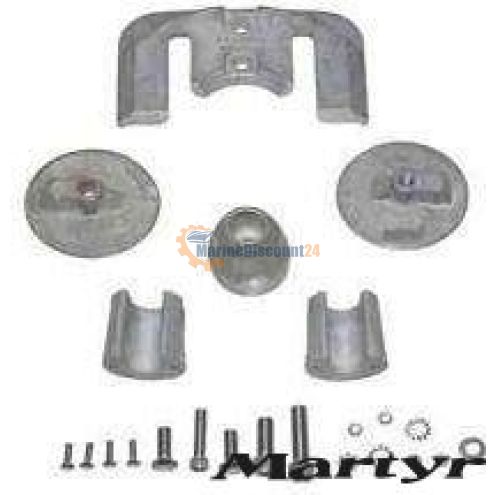 Set di anodi Bravo Iii +2004 Mercruiser 888761Q04