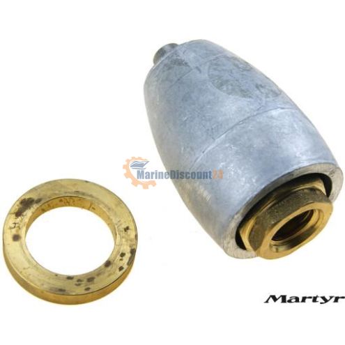 Zinc Alpha Bravo Prop Assemblage d`écrous Mercruiser 809664A1