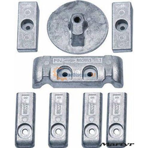 Kit d`anodes en magnésium Mercruiser 8M0126671