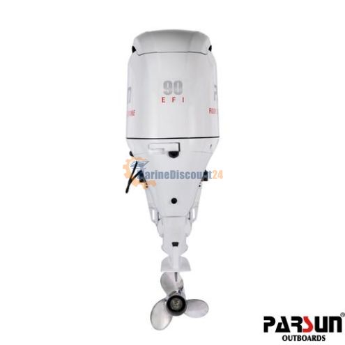 Parsun Motor 4Stk 90 Ps (25") Weiss 