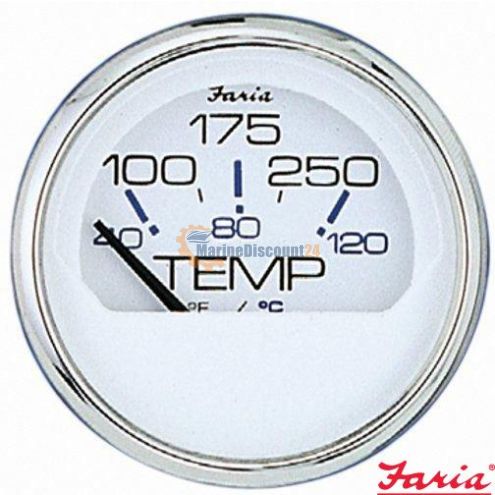 2" water temperature gauge 100-250ºf