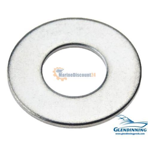 Flache Unterlegscheibe 3/8" X7/8 Ss Für Cablemaster 
