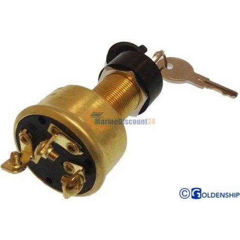 INTERRUPTOR DE ARRANQUE LATÓN 3T-3POS CON