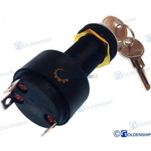 CONTACTSLOT STARTSCHAKELAAR PLASTIC 3T-3POS