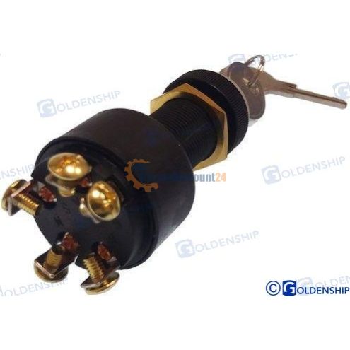 CONTACTSLOT STARTSCHAKELAAR PLASTIC 5T-3POS