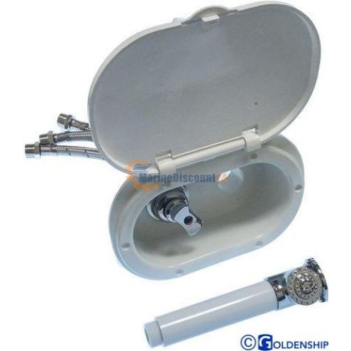 Cabine de douche avec mitigeur d`eau chaude 20232