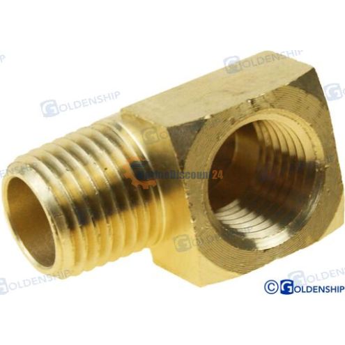 Angle piece tank 1/4"
