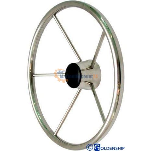 Volante, acciaio inossidabile. 15-1/2"