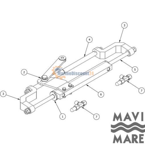 Kit de capuchons de vérin Mc90B (2)