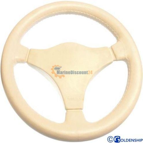 Beach steering wheel 330 mm. White