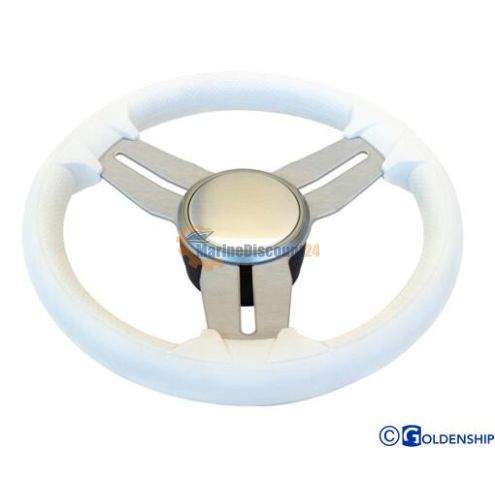Volante mod. 015A 350 mm bianco