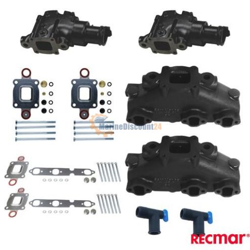 Exhaust system Mcm 2002+ Gm 262 V6 Dry - Item MARV6-3K