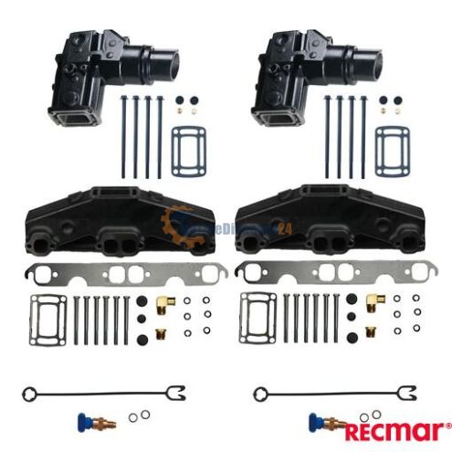 Sistema de escape Volvo 1993+ Gm305/350 V8 25.