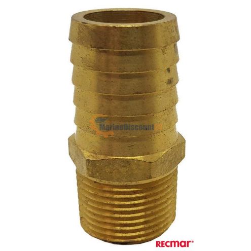 Raccord : laiton 3/4 Nptx1 Raccord de tuyau Mercruiser 863804