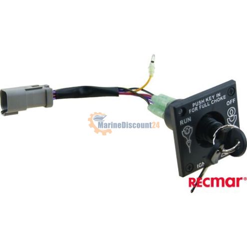 Single engine key switch Omc 176408