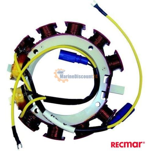 Stator J&E 6/8 cylindres (35 ampères) Omc 583670