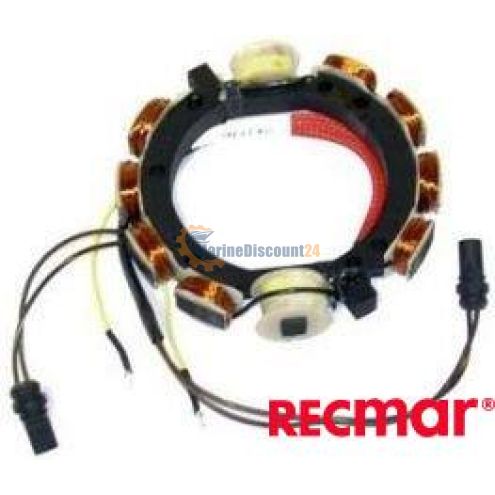 Stator J&E 4 cylindres (9 ampères) Omc 583672