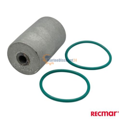 Aluminiumanode Volvo Penta Abgasrohr 21868042