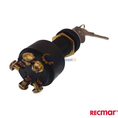 Zündstarterschalter Kunststoff 5T-3Pos Omc 386545