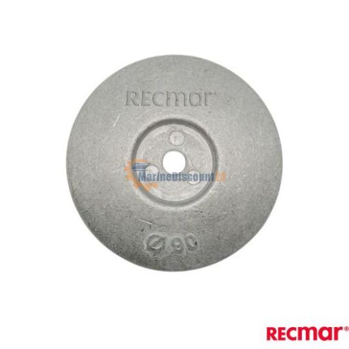 Single aluminium alloy anode for rudder 9012AL