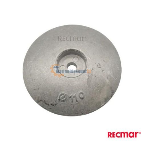 Single aluminium alloy anode for rudder 9013AL