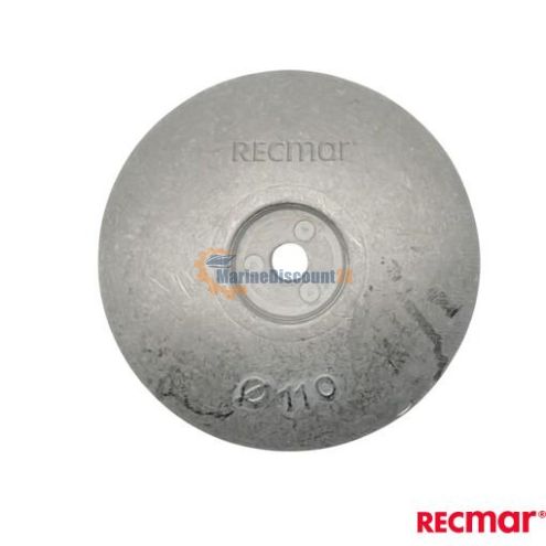 Single aluminium alloy anode for rudder 9013AL