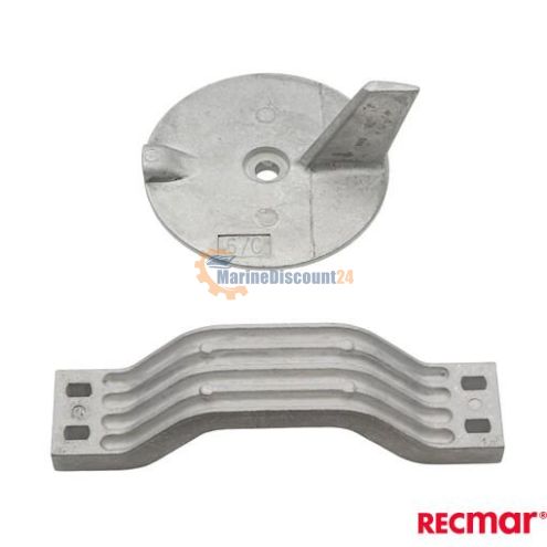 Set di anodi per flap in alluminio 90798-1M708AL