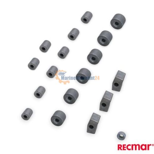 Set di anodi Set di anodi Per testa di trasmissione Yamaha 90798-1M721-00