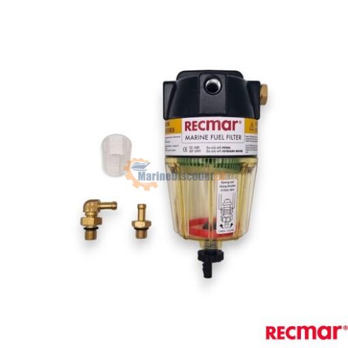 Filtre séparateur d`eau pour moteur hors-bord +70 ch