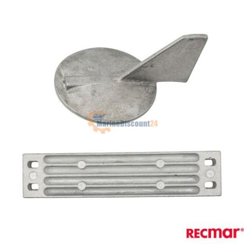 Set anodico per flap in alluminio 90798-1M775AL