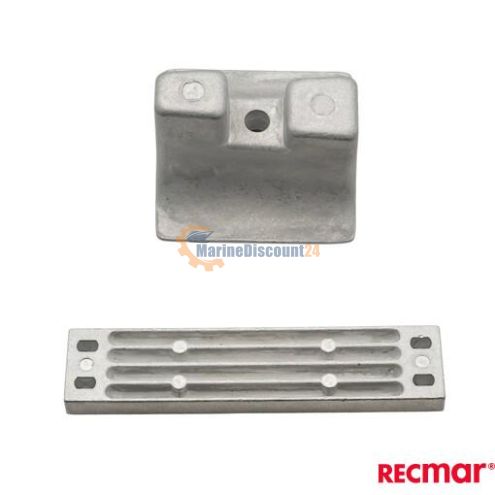 Aluminium-Trimmklappe Anodensatz 90798-1M777AL